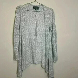 Overland by Indigenous Long line Asymmetrical Cardigan